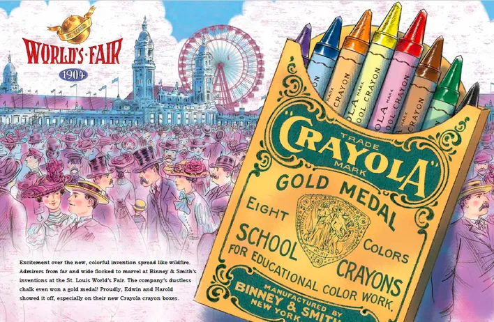 The Crayon Man: The True Story of the Invention of Crayola Crayons