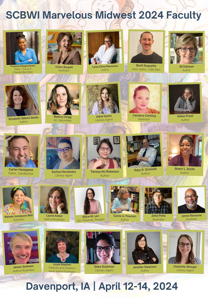 SCBWI Marvelous Midwest 2024 Faculty Poster.png